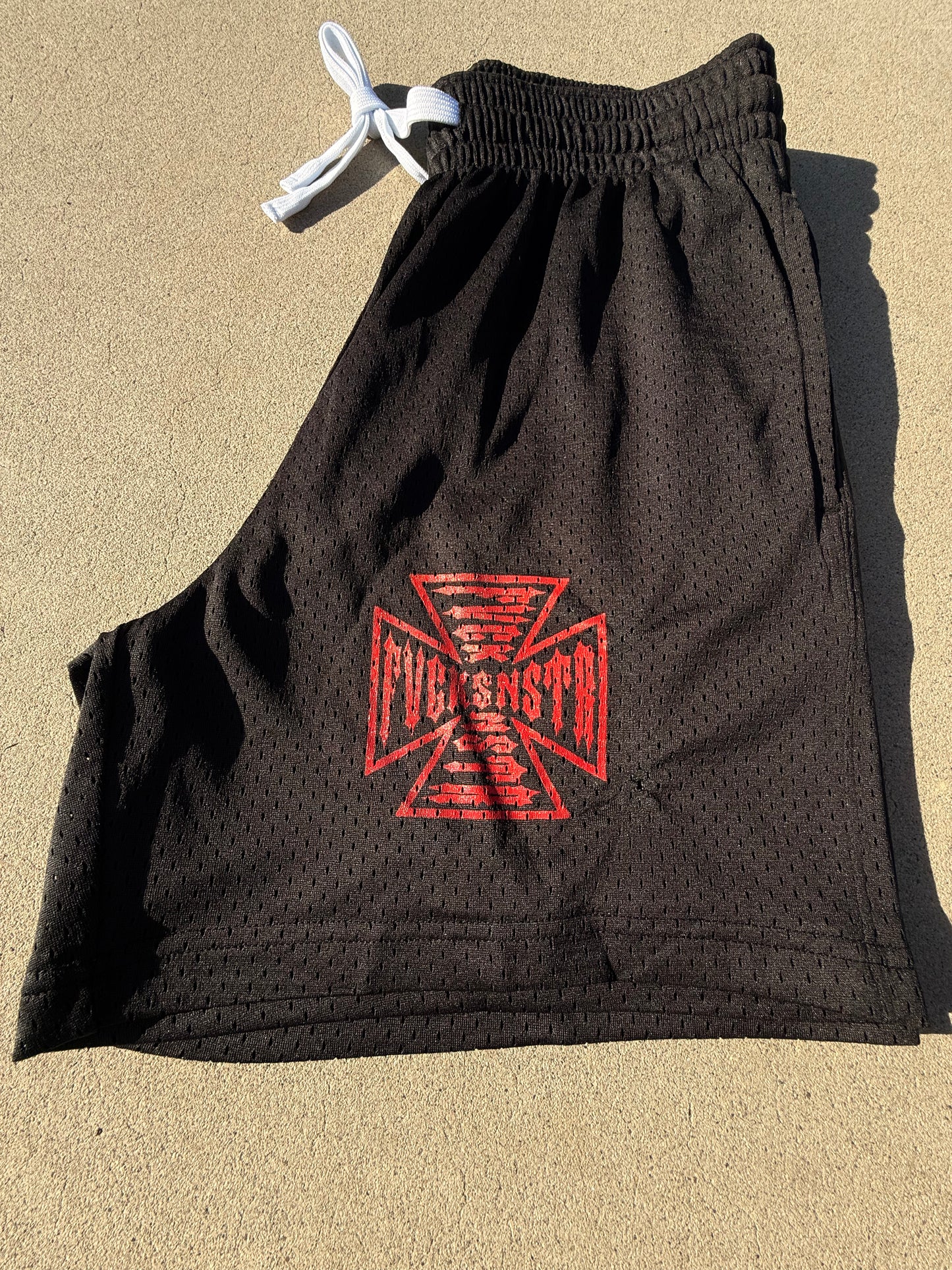 Members Cross Mesh Shorts