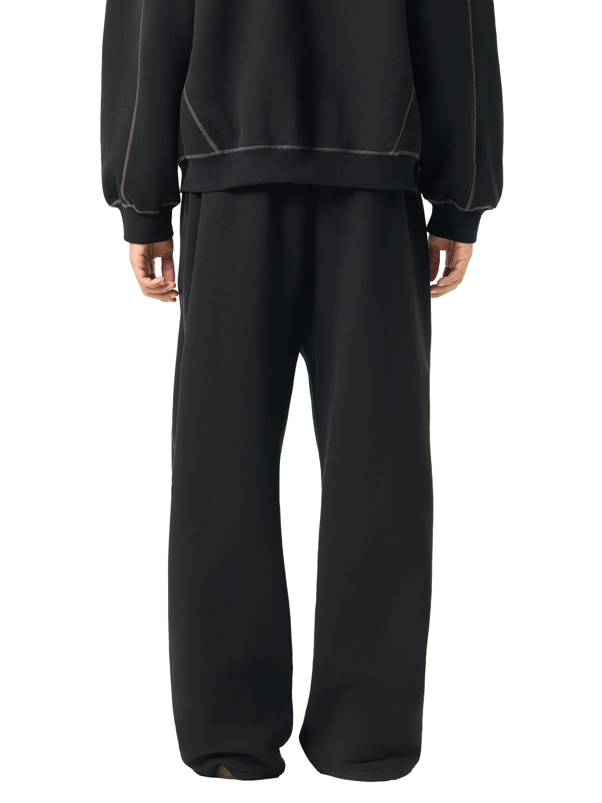Contrast-Stitched Sweatpants