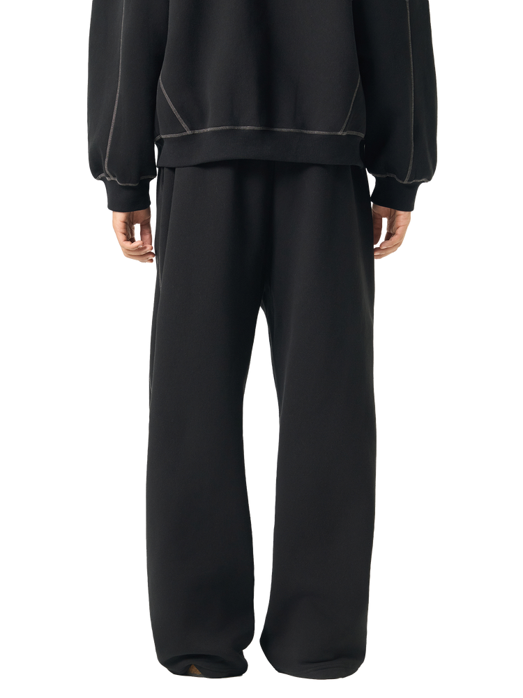 Contrast-Stitched Sweatpants