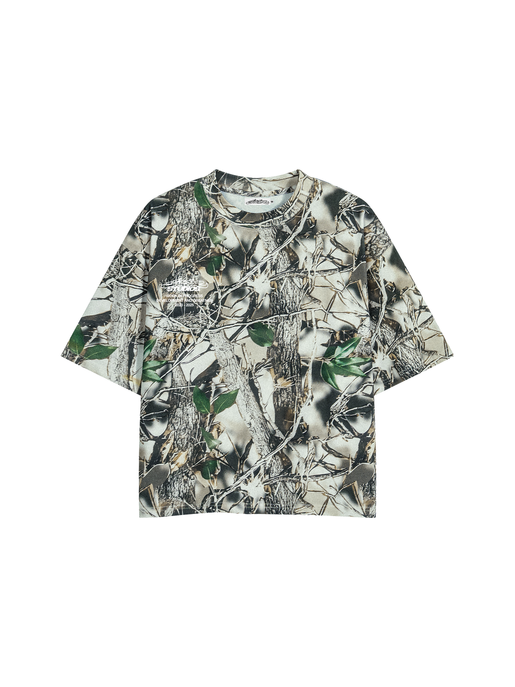 Tree Camo 'Oversized' Boxy Tee