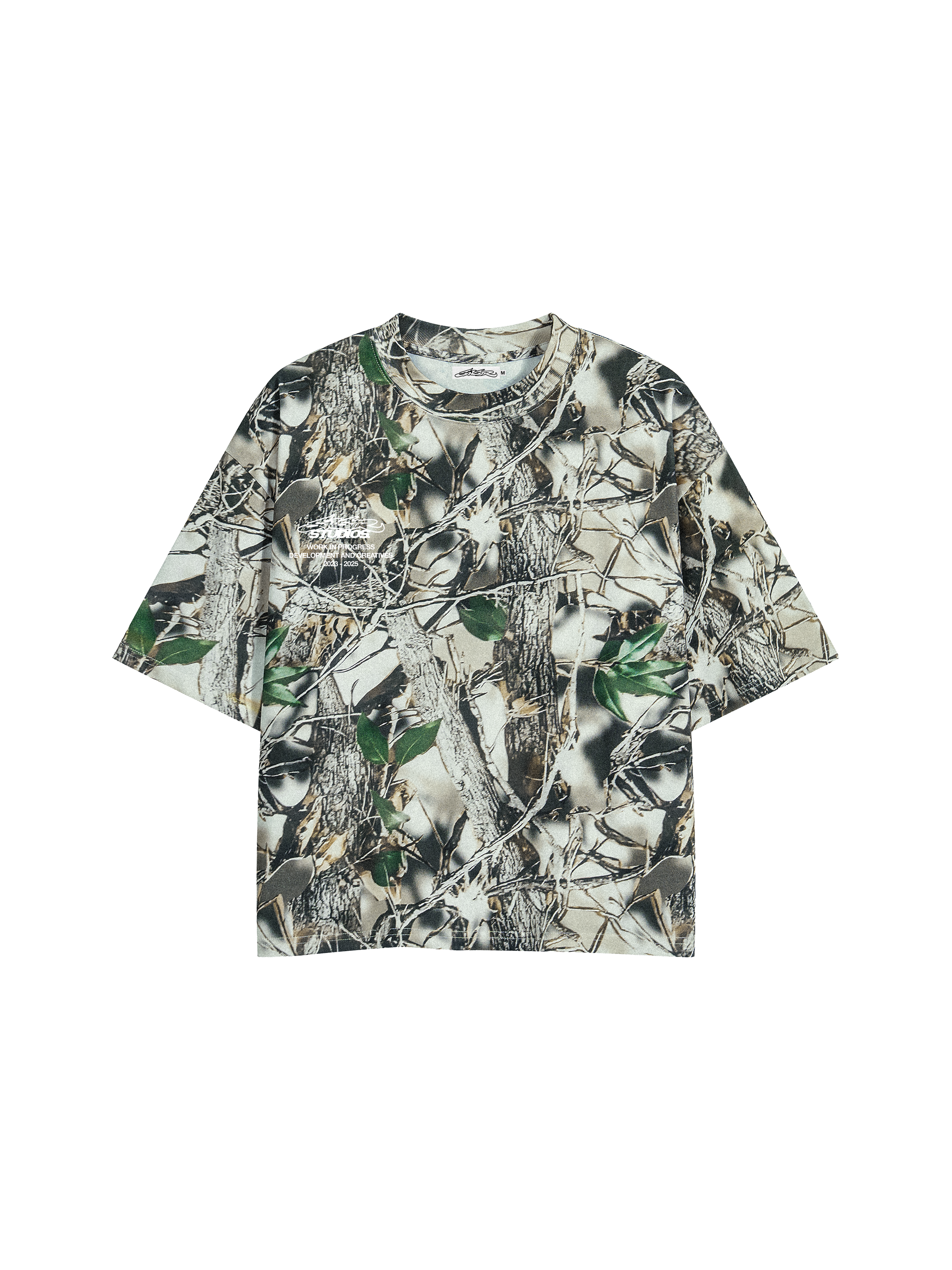 Tree Camo 'Oversized' Boxy Tee