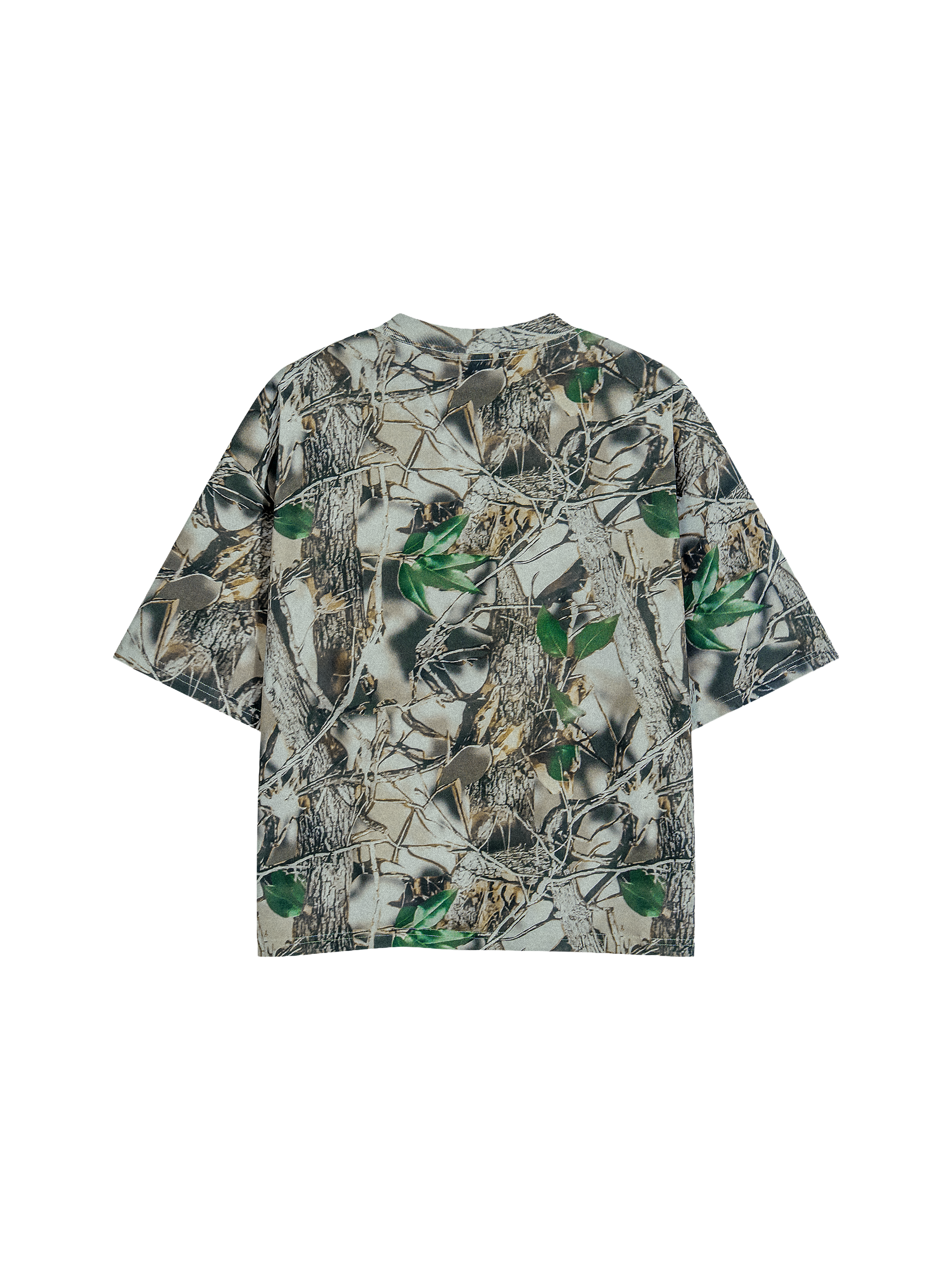 Tree Camo 'Oversized' Boxy Tee