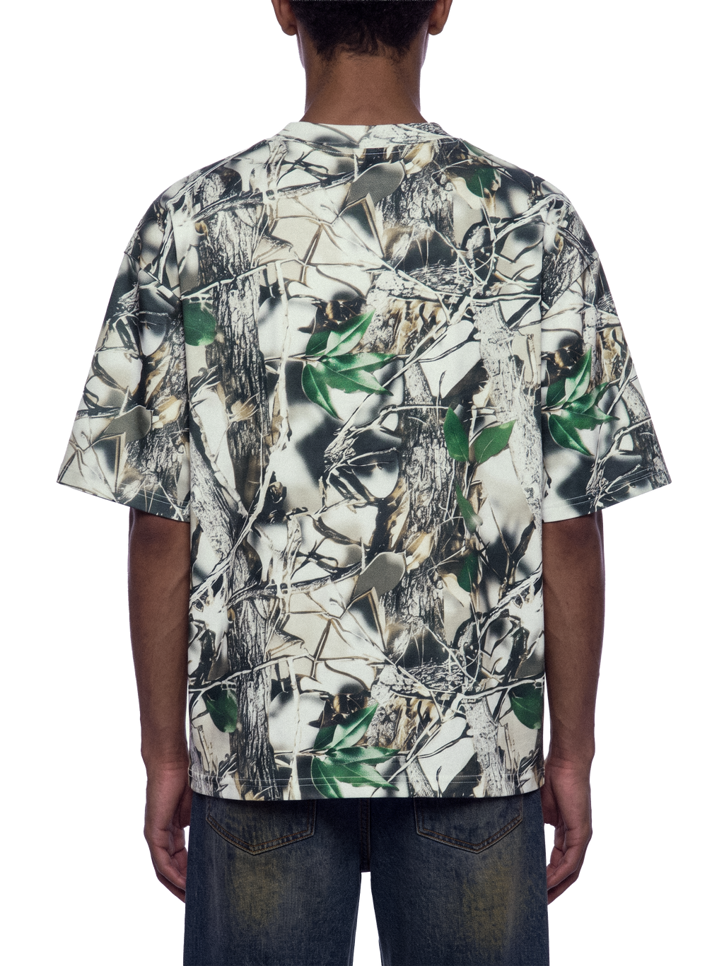 Tree Camo 'Oversized' Boxy Tee