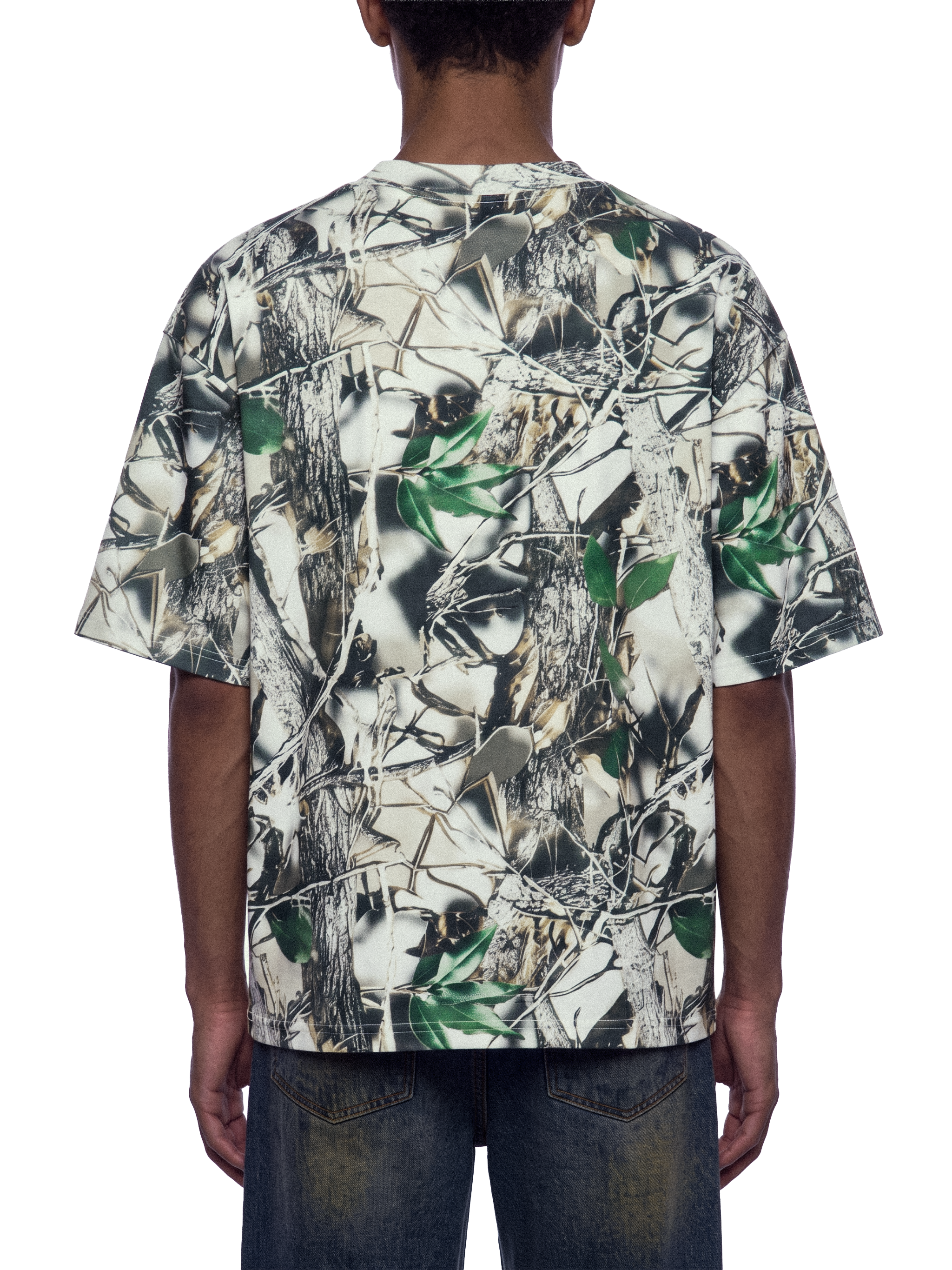 Tree Camo 'Oversized' Boxy Tee
